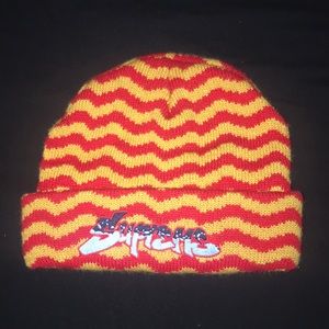 supreme zig zag beanie